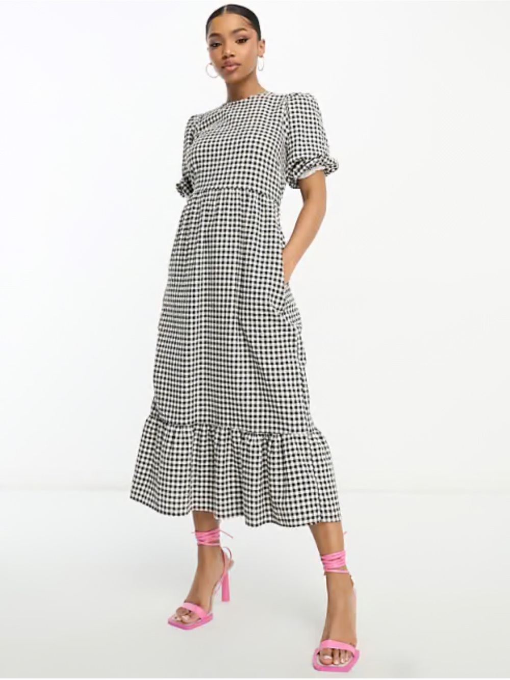 Nobody’s Child - Maria smock midi dress